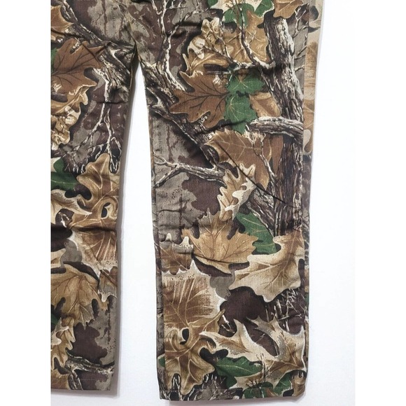 Vintage WALLS Advantage Timber Camouflage Pants Mens Size 44 Double Knee Hunting - Picture 3 of 12